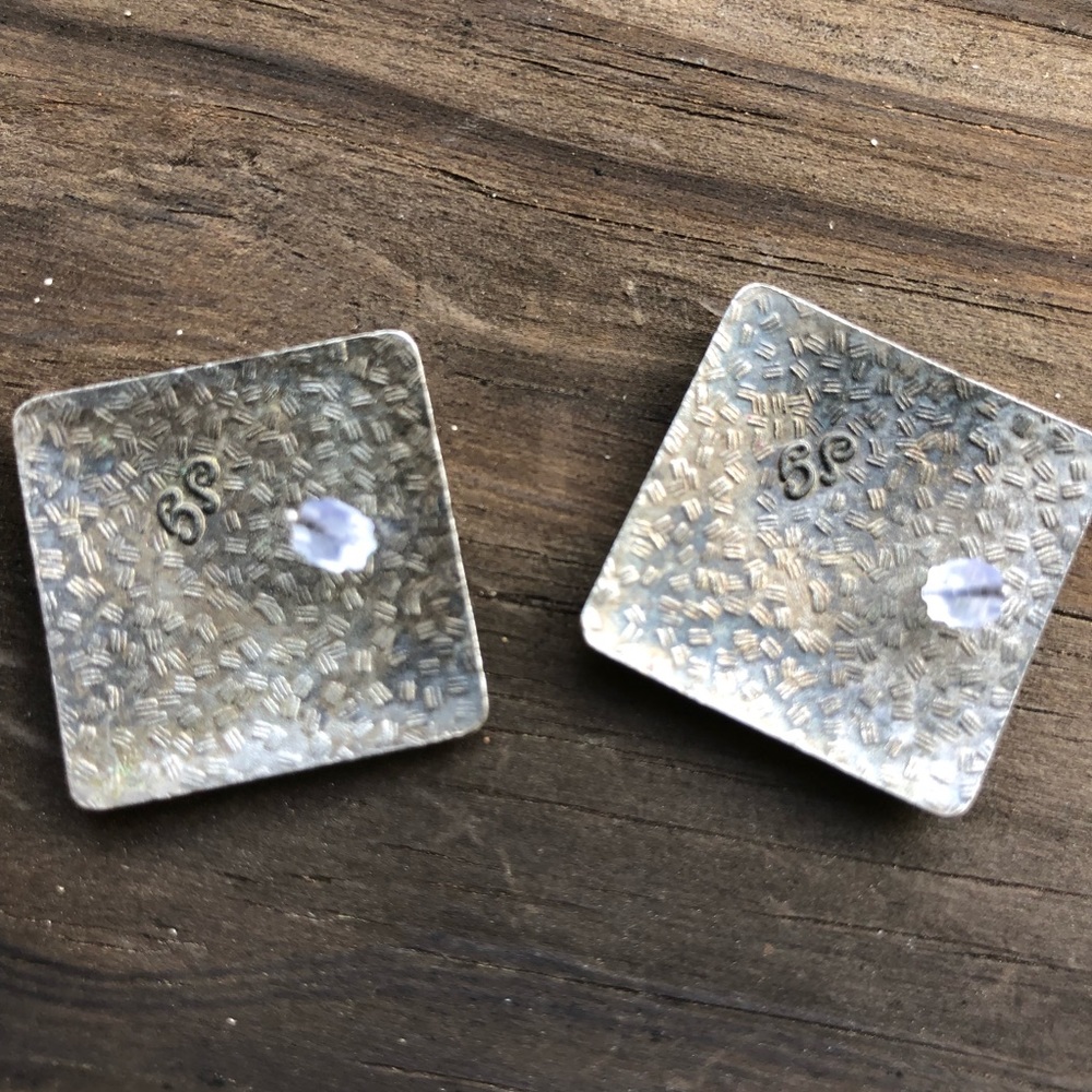 Vintage pierced earrings - Picture 4 of 8